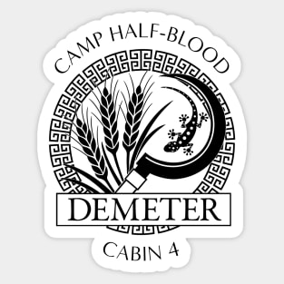 Demeter Logo Sticker